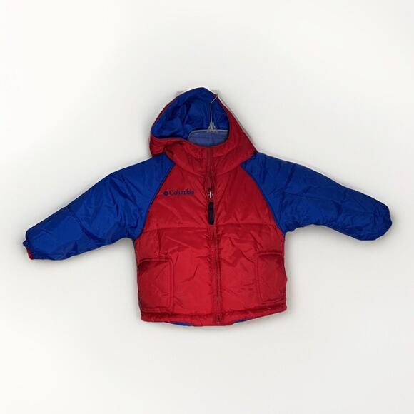 Columbia Boys 18mo Reversible Jacket Coat Dog-On-It - Picture 3 of 7